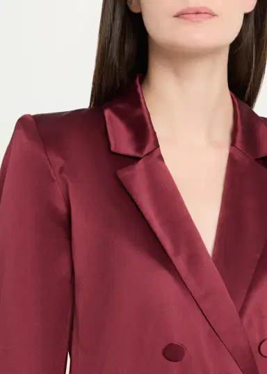 L'Agence Sena Silk Double-Breasted Blazer | Thumbnail 5 L'Agence Sena Silk Double-Breasted Blazer | Thumbnail 5