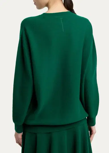 TOM FORD Boutique Cashmere Oversized Crewneck Sweater | Thumbnail 3