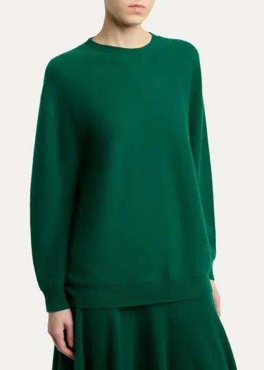 TOM FORD Boutique Cashmere Oversized Crewneck Sweater | Thumbnail 4