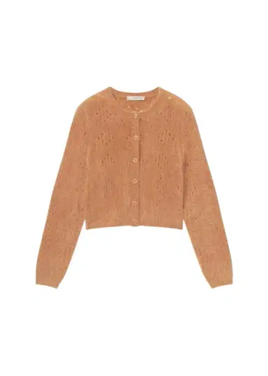 Frame The Cashmere Airy Teddy Cardigan | Thumbnail 1