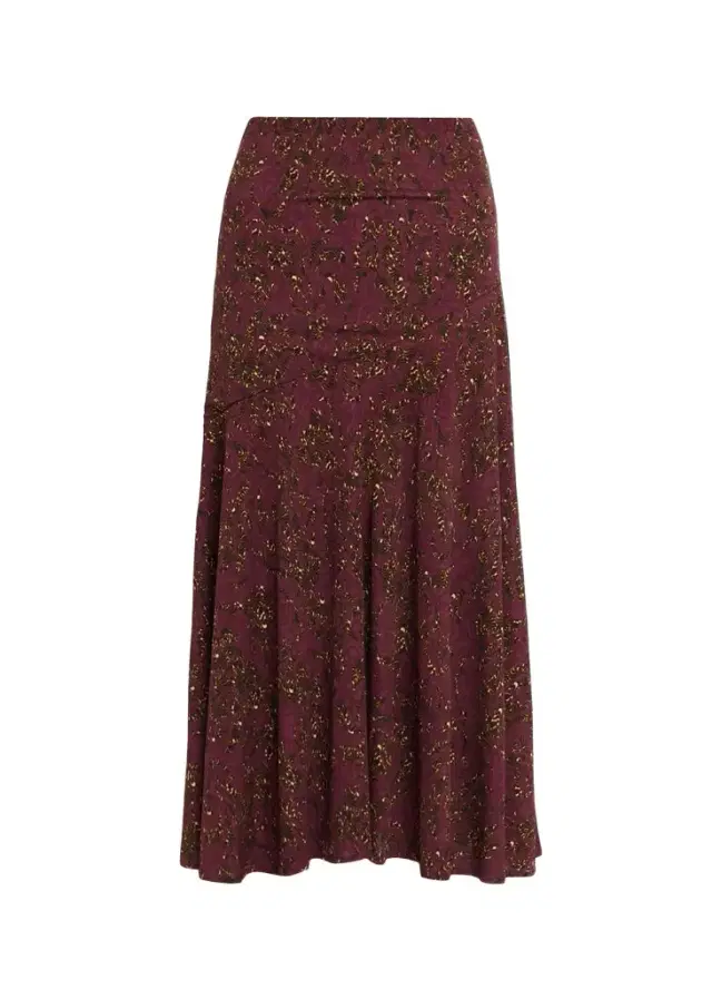 Ulla Johnson Fiona Fit & Flare Jersey Midi Skirt