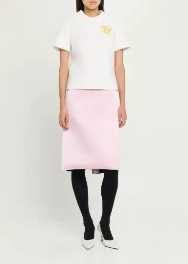 Marc Jacobs Runway Sticky Note Cotton-Blend T-Shirt | Thumbnail 2 Marc Jacobs Runway Sticky Note Cotton-Blend T-Shirt | Thumbnail 2