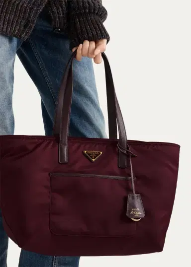 Prada Re-Edition 1989 Re-Nylon Tote Bag | Thumbnail 2 Prada Re-Edition 1989 Re-Nylon Tote Bag | Thumbnail 2