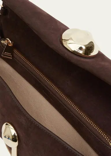 Simkhai Amaya Suede Clutch | Thumbnail 2 Simkhai Amaya Suede Clutch | Thumbnail 2