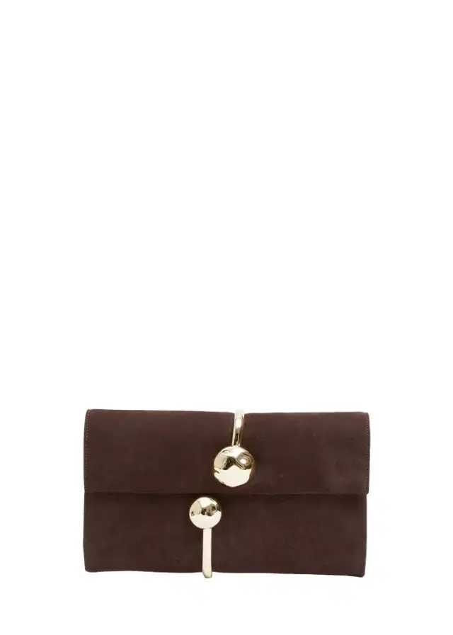 Simkhai Amaya Suede Clutch