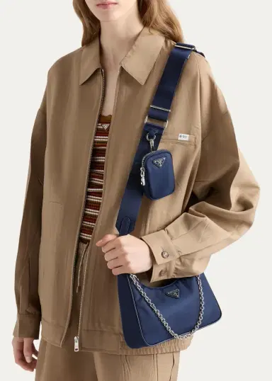 Prada Re-Edition 2005 Nylon Shoulder Bag | Thumbnail 6