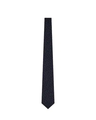 Giorgio Armani Wide Chevron Geometric Silk Tie | Thumbnail 1 Giorgio Armani Wide Chevron Geometric Silk Tie | Thumbnail 1