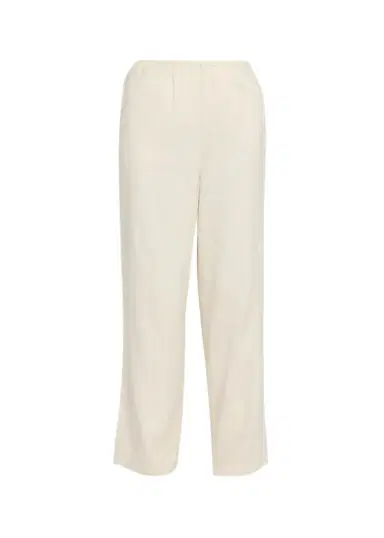 TOTEME Monogram Flannel Straight-Leg Trousers | Thumbnail 1 TOTEME Monogram Flannel Straight-Leg Trousers | Thumbnail 1