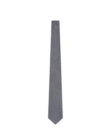 Giorgio Armani Men's Geometric Silk Tie | Thumbnail 2 Giorgio Armani Men's Geometric Silk Tie | Thumbnail 2