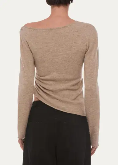 Helmut Lang Draped Asymmetric Top | Thumbnail 3 Helmut Lang Draped Asymmetric Top | Thumbnail 3