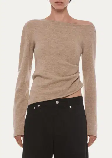 Helmut Lang Draped Asymmetric Top | Thumbnail 4 Helmut Lang Draped Asymmetric Top | Thumbnail 4