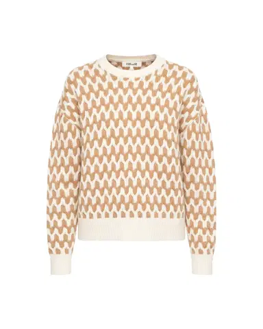 Diane von Furstenberg Volto Zigzag Merino Wool-Cashmere Sweater | Thumbnail 2