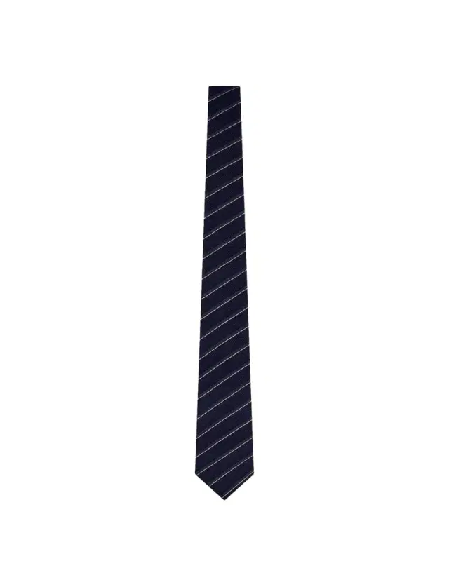 Giorgio Armani Varsity Striped Silk Tie