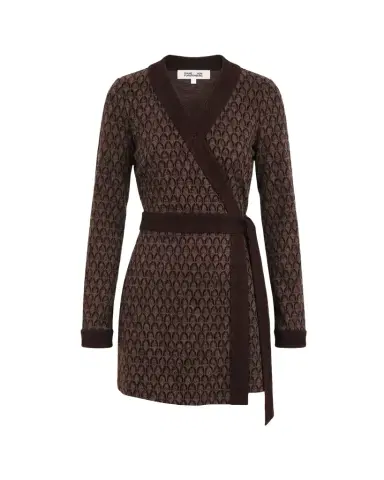 Diane von Furstenberg Tamara Knit Mini Wrap Dress | Thumbnail 1 Diane von Furstenberg Tamara Knit Mini Wrap Dress | Thumbnail 1