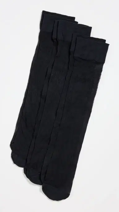 Stems Essential Sheer Knee Socks Set Of Three | Thumbnail 4
