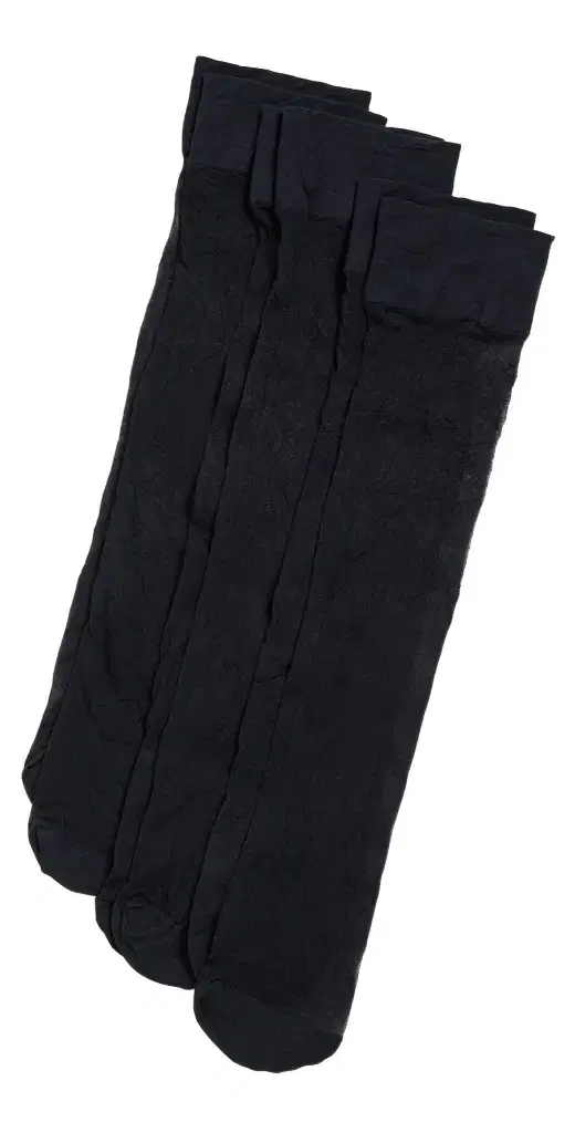 Stems Essential Sheer Knee Socks Set Of Three
