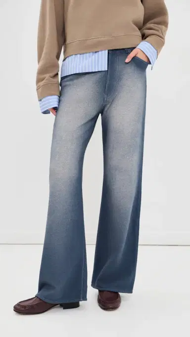 Acne Studios Denim Jersey Trousers | Thumbnail 2 Acne Studios Denim Jersey Trousers | Thumbnail 2