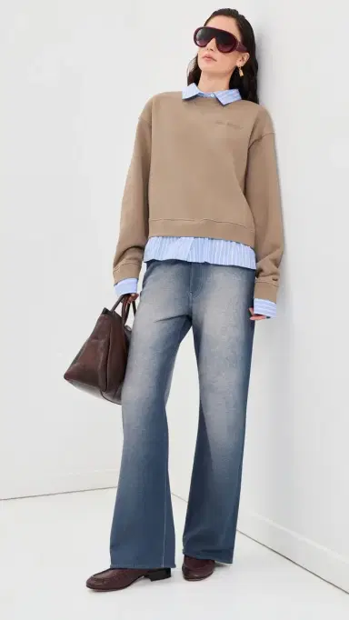 Acne Studios Denim Jersey Trousers | Thumbnail 5 Acne Studios Denim Jersey Trousers | Thumbnail 5