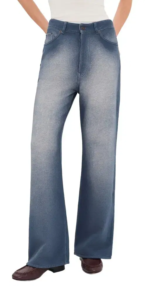 Acne Studios Denim Jersey Trousers