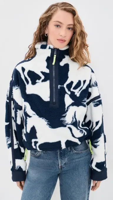 FP Movement Mountain High Printed Half-Zip Fleece | Thumbnail 2 FP Movement Mountain High Printed Half-Zip Fleece | Thumbnail 2