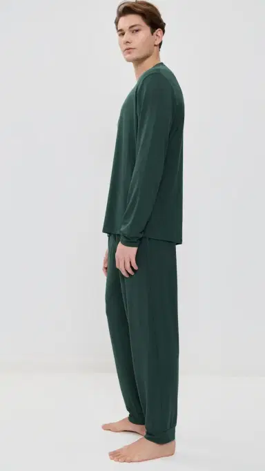 Eberjey Henry Long Pj Set | Thumbnail 4 Eberjey Henry Long Pj Set | Thumbnail 4