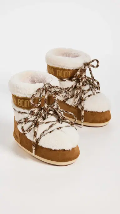 Moon Boot Icon Low Shearling Boots | Thumbnail 5