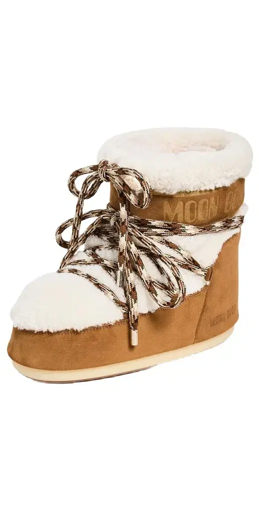 Moon Boot Icon Low Shearling Boots