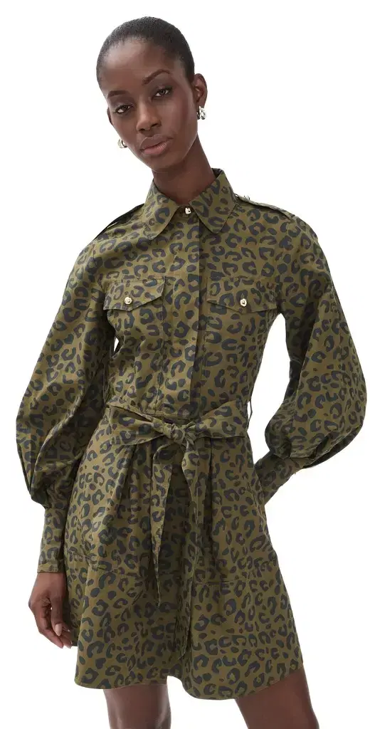 Essentiel Antwerp Keto Mini Shirt Dress
