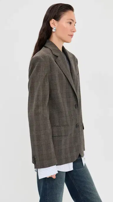 Acne Studios Wool Blend Blazer | Thumbnail 4 Acne Studios Wool Blend Blazer | Thumbnail 4