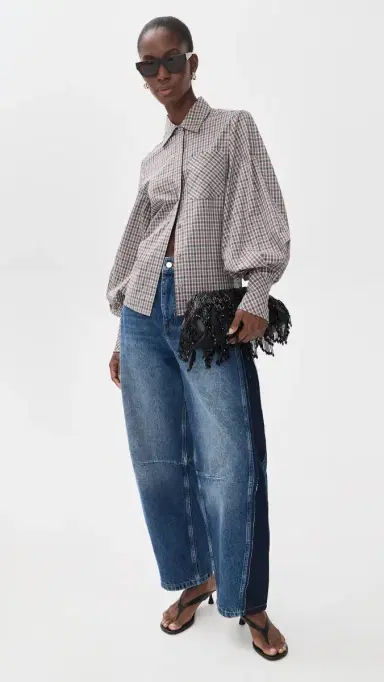 Essentiel Antwerp Kalmia Voluminous Sleeve Shirt | Thumbnail 5