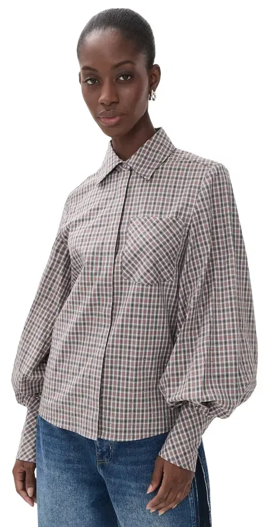 Essentiel Antwerp Kalmia Voluminous Sleeve Shirt
