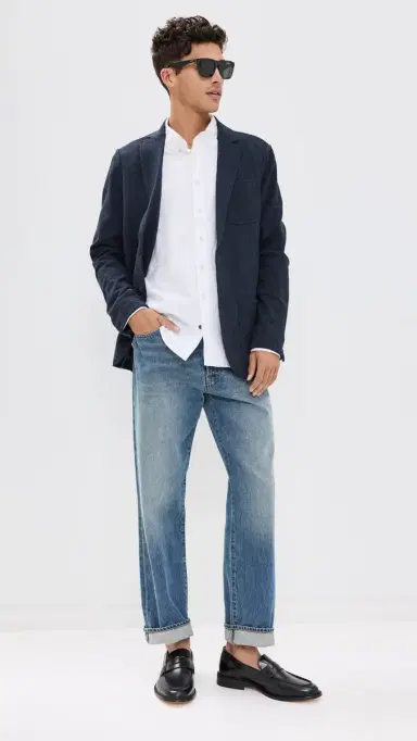 Faherty Inlet Herringbone Blazer | Thumbnail 5