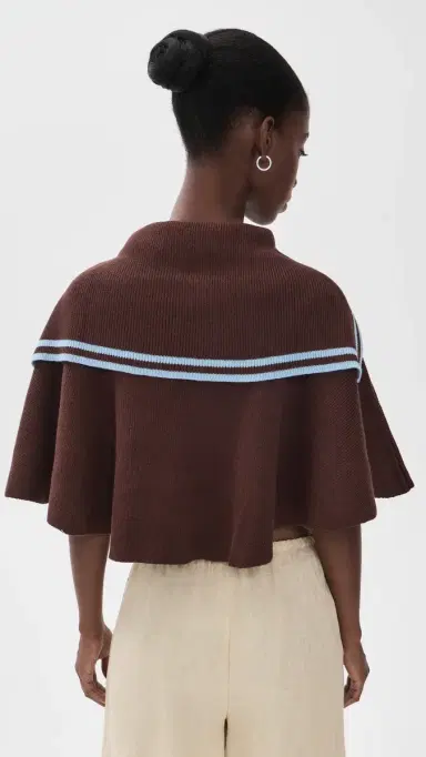 Muse Assembly Pip Knit Cape | Thumbnail 3 Muse Assembly Pip Knit Cape | Thumbnail 3