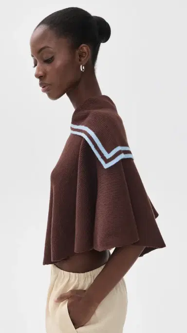 Muse Assembly Pip Knit Cape | Thumbnail 4 Muse Assembly Pip Knit Cape | Thumbnail 4