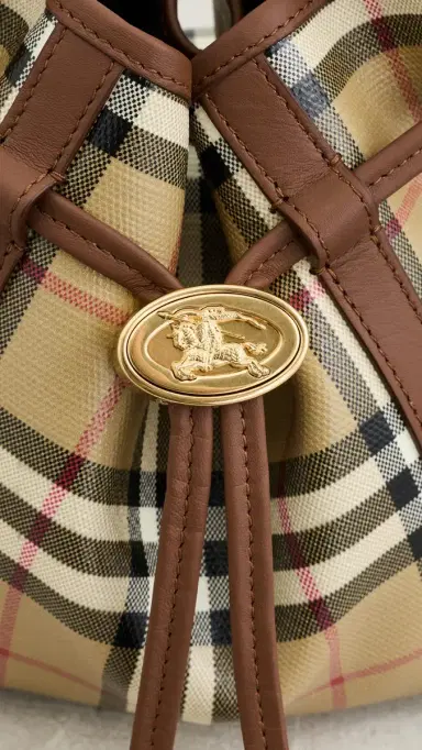 Burberry Mini Drawstring Bucket Bag | Thumbnail 5