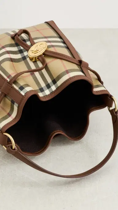 Burberry Mini Drawstring Bucket Bag | Thumbnail 6