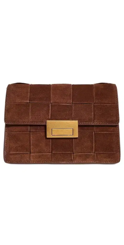 Loeffler Randall Delphine Leather Clutch