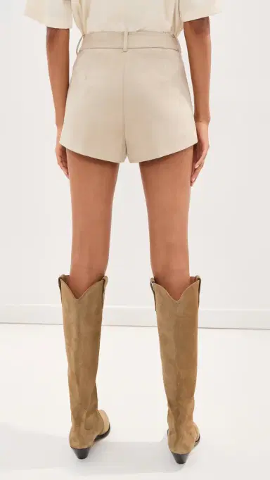 LE BOP Josie Faux Suede Hot Shorts | Thumbnail 3