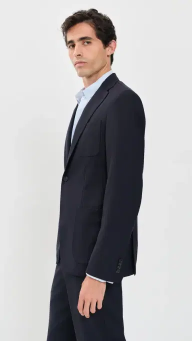 BOSS Slim Fit Wool Blazer | Thumbnail 4 BOSS Slim Fit Wool Blazer | Thumbnail 4