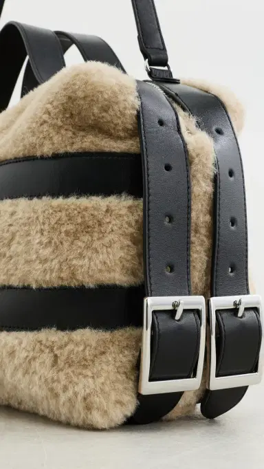 Simone Rocha Faux Fur Biker Belt Bag | Thumbnail 5 Simone Rocha Faux Fur Biker Belt Bag | Thumbnail 5