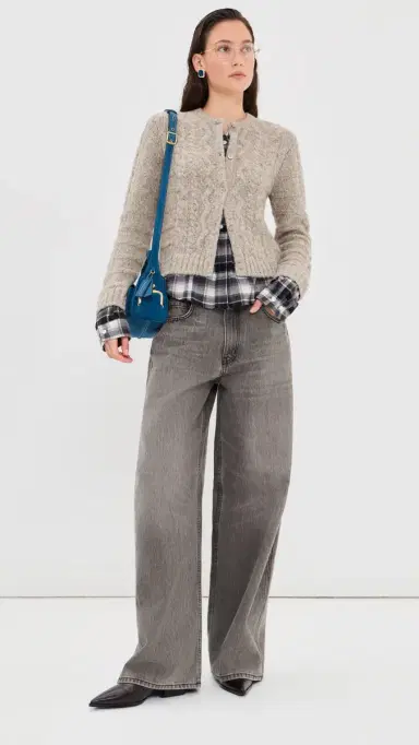 Acne Studios Fitted Cardigan | Thumbnail 5 Acne Studios Fitted Cardigan | Thumbnail 5