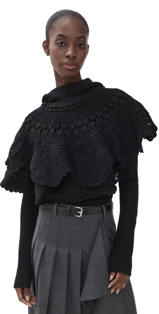 Wright Knit Crochet Poncho Wright Knit Crochet Poncho