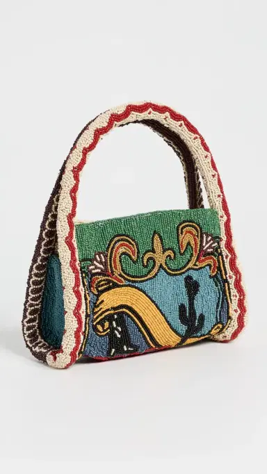 ALÉMAIS Ace Beaded Barrel Bag | Thumbnail 4 ALÉMAIS Ace Beaded Barrel Bag | Thumbnail 4