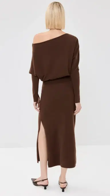 Simkhai Janese Off Shoulder Midi Dress | Thumbnail 3 Simkhai Janese Off Shoulder Midi Dress | Thumbnail 3