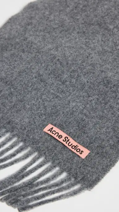 Acne Studios Canada Skinny Wool Scarf | Thumbnail 5 Acne Studios Canada Skinny Wool Scarf | Thumbnail 5