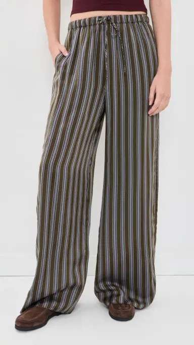 Jenni Kayne Skye Bronze Stripe Pants | Thumbnail 2
