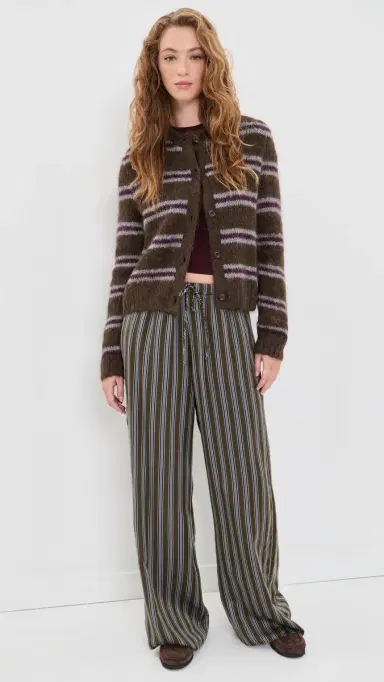 Jenni Kayne Skye Bronze Stripe Pants | Thumbnail 5