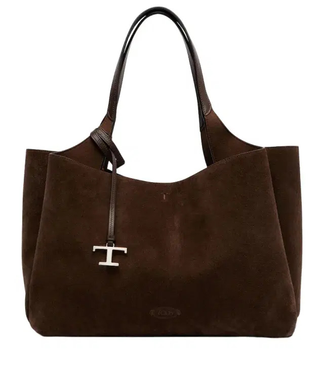 Tod's Apa Large leather suede tote bag