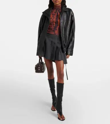 Paris Texas Lidia 105 leather knee-high boots | Thumbnail 5