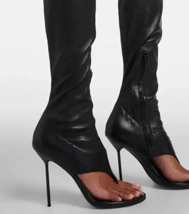 Paris Texas Lidia 105 leather knee-high boots | Thumbnail 6
